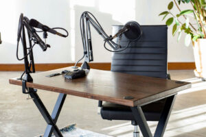 Podcast Table Ideas — DIY Transformations